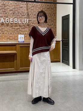 nanamiさん（レディース・164cm）の秋コーディネート