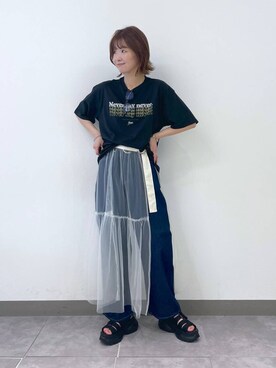 nanamiさん（レディース・164cm）の夏コーディネート