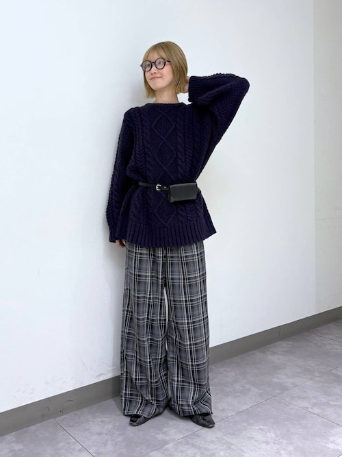 セール】BIGケーブルニットプルオーバー（ニット/セーター）｜RAGEBLUE