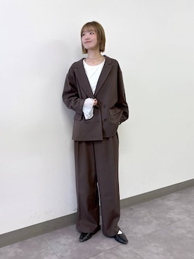 nanamiさん（レディース・164cm）の冬コーディネート