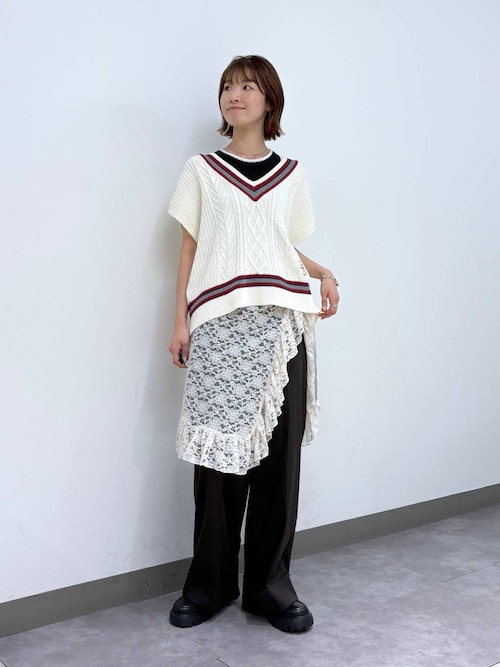 ネイビー ラップスカート フリル付き 933573_main21.jpg?20180802171628