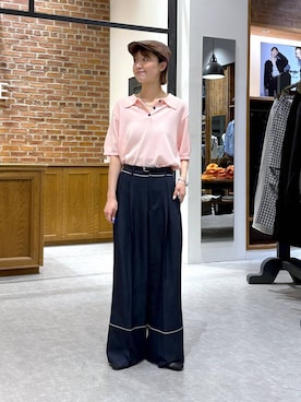 「RAGEBLUE（レイジブルー）のアイテム（アクセサリー）」を使った、nanamiさん（レディース・164cm）の春コーディネート