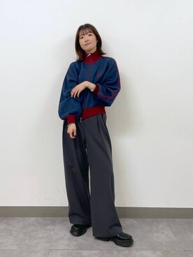 「アイテム（ブーツ）」を使った、nanamiさん（レディース・164cm）の秋コーディネート