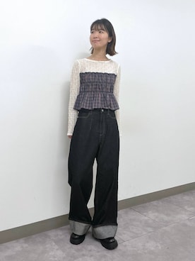 nanamiさん（レディース・164cm）の春コーディネート