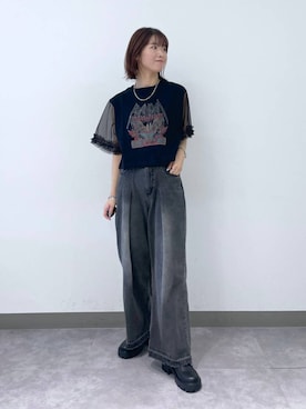 nanamiさん（レディース・164cm）の夏コーディネート