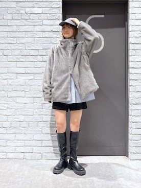 「アイテム（ブルゾン）」を使った、nanamiさん（レディース・164cm・20代）の秋コーディネート