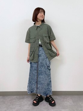 nanamiさん（レディース・164cm）の夏コーディネート