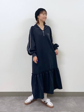 「アイテム（ワンピース/ドレス）」を使った、nanamiさん（レディース・164cm・20代）の秋コーディネート