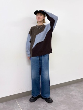 「アイテム（帽子）」を使った、nanamiさん（レディース・164cm・20代）の冬コーディネート