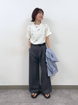 nanamiさん（レディース・164cm）の夏コーディネート