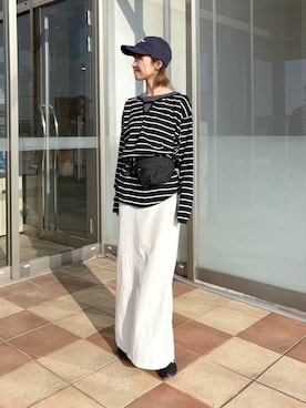 nanamiさん（レディース・164cm）の春コーディネート