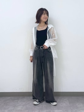 nanamiさん（レディース・164cm）の夏コーディネート