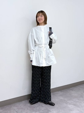 「RAGEBLUE（レイジブルー）のアイテム（バッグ）」を使った、nanamiさん（レディース・164cm）の春コーディネート