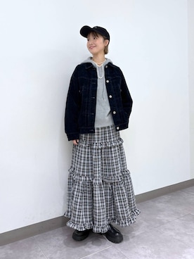 nanamiさん（レディース・164cm）の冬コーディネート