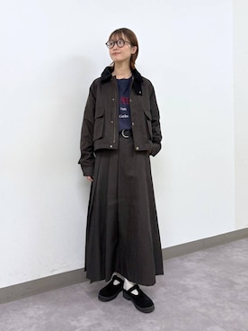 「RAGEBLUE（レイジブルー）のアイテム」を使った、nanamiさん（レディース・164cm）の秋コーディネート