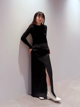 髙橋さん(レディース・157cm)の秋コーディネート
