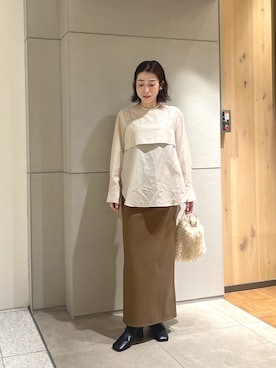 「アイテム（ブーツ）」を使った、gg_makiko_tgさん（レディース・161cm・30代）の秋コーディネート