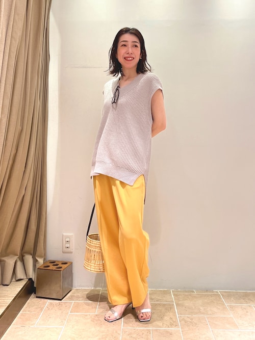 人気 リニューアル！】ジャージーワイドタックパンツ（その他パンツ パンツ