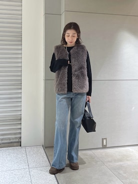 「アイテム（ハンドバッグ）」を使った、gg_makiko_tgさん（レディース・161cm）の秋コーディネート