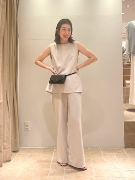 「アイテム（バッグ）」を使った、gg_makiko_tgさん（レディース・161cm）の夏コーディネート