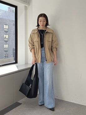 「アイテム（ネックレス）」を使った、gg_makiko_tgさん（レディース・161cm・30代）の冬コーディネート