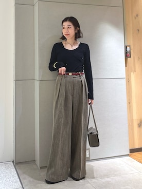 「アイテム（リング）」を使った、gg_makiko_tgさん（レディース・161cm）の秋コーディネート