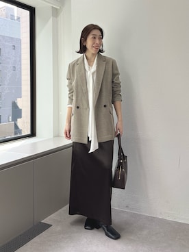 「アイテム（チョーカー）」を使った、gg_makiko_tgさん（レディース・161cm・30代）の冬コーディネート