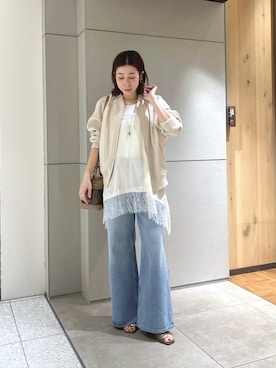 gg_makiko_tgさん（レディース・161cm）の春コーディネート