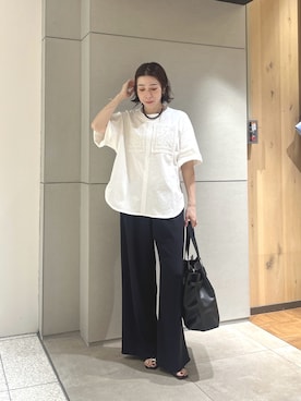 「刺繍」｜gg_makiko_tgさん（レディース・161cm）の春コーディネート