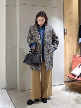 「アイテム（その他アウター）」を使った、gg_makiko_tgさん（レディース・161cm・30代）の秋コーディネート