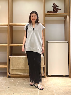 「アイテム（バッグ）」を使った、gg_makiko_tgさん（レディース・161cm・30代）の夏コーディネート
