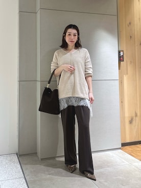 gg_makiko_tgさん（レディース・161cm）の春コーディネート