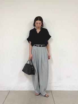 「ミリタリーシャツ」｜gg_makiko_tgさん（レディース・161cm）の春コーディネート