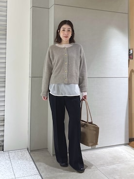 「GALLARDAGALANTE（ガリャルダガランテ）のアイテム（その他パンツ）」を使った、gg_makiko_tgさん（レディース・161cm）の秋コーディネート