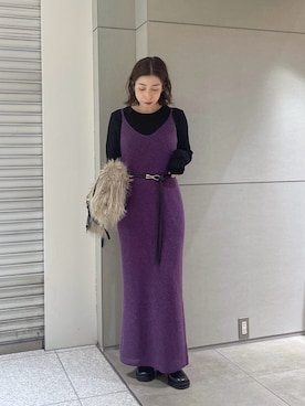 「アイテム（ワンピース/ドレス）」を使った、gg_makiko_tgさん（レディース・161cm・30代）の秋コーディネート