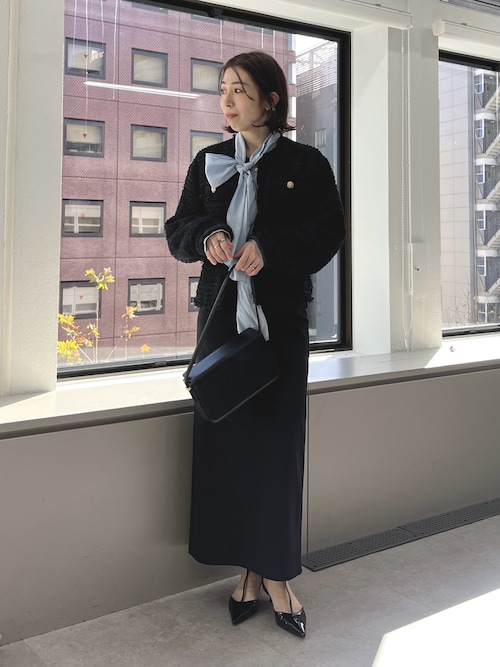 セール】【手洗い可】ツイードショートジャケット（ベスト