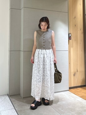 gg_makiko_tgさん(レディース・161cm)の夏コーディネート