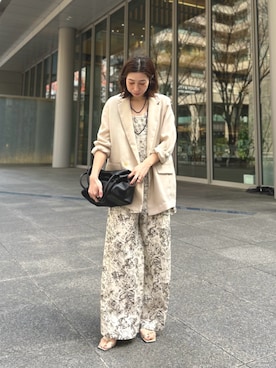 gg_makiko_tgさん（レディース・161cm）の春コーディネート