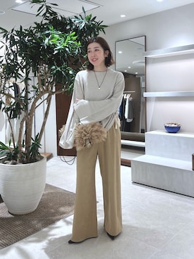 「PEAS（ピース）のアイテム」を使った、gg_makiko_tgさん（レディース・161cm）の秋コーディネート