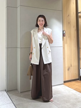 GALLARDAGALANTEのベストを使った人気ファッションコーディネート - WEAR