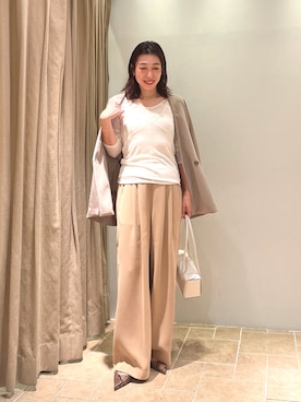 「アイテム（ベスト）」を使った、gg_makiko_tgさん（レディース・161cm・30代）の夏コーディネート