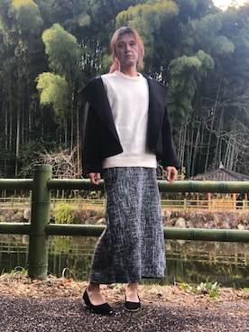 「アイテム（オールインワン・サロペット）」を使った、ゆきさん（メンズ・172cm）の冬コーディネート