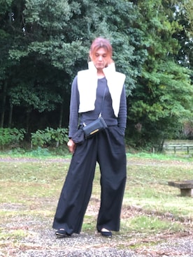 「アイテム（パンプス）」を使った、ゆきさん（メンズ・172cm）の秋コーディネート