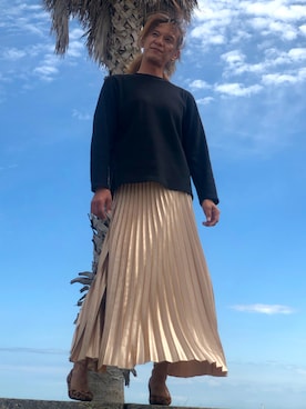「アイテム（パンプス）」を使った、ゆきさん（メンズ・172cm）の秋コーディネート