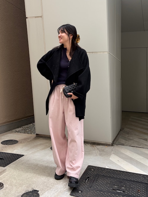 ハンドメイドミドル丈コート