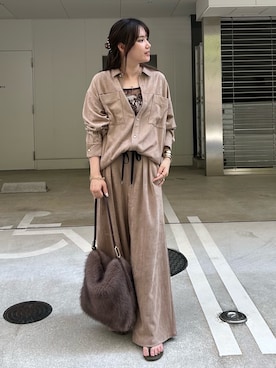 「アイテム（ピアス（両耳用））」を使った、doudouchinamiさん（レディース・163cm・20代）の夏コーディネート
