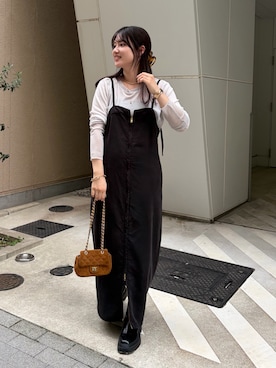 「アイテム（ワンピース/ドレス）」を使った、doudouchinamiさん（レディース・163cm・30代）の秋コーディネート