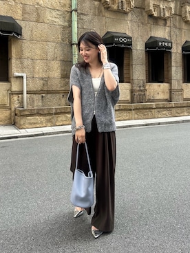 「アイテム（ブレスレット）」を使った、doudouchinamiさん（レディース・163cm・30代）の夏コーディネート