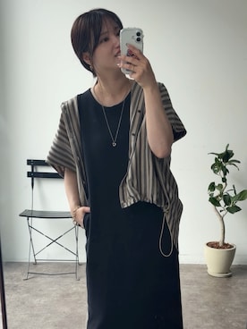 「DouDou（ドゥドゥ）のアイテム」を使った、doudouchinamiさん（レディース・163cm）の春コーディネート