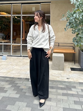 「アイテム（その他小物）」を使った、doudouchinamiさん（レディース・163cm）の秋コーディネート